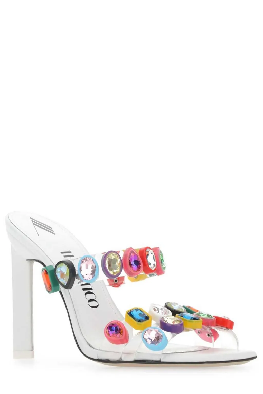Mules With Gem Embellishments