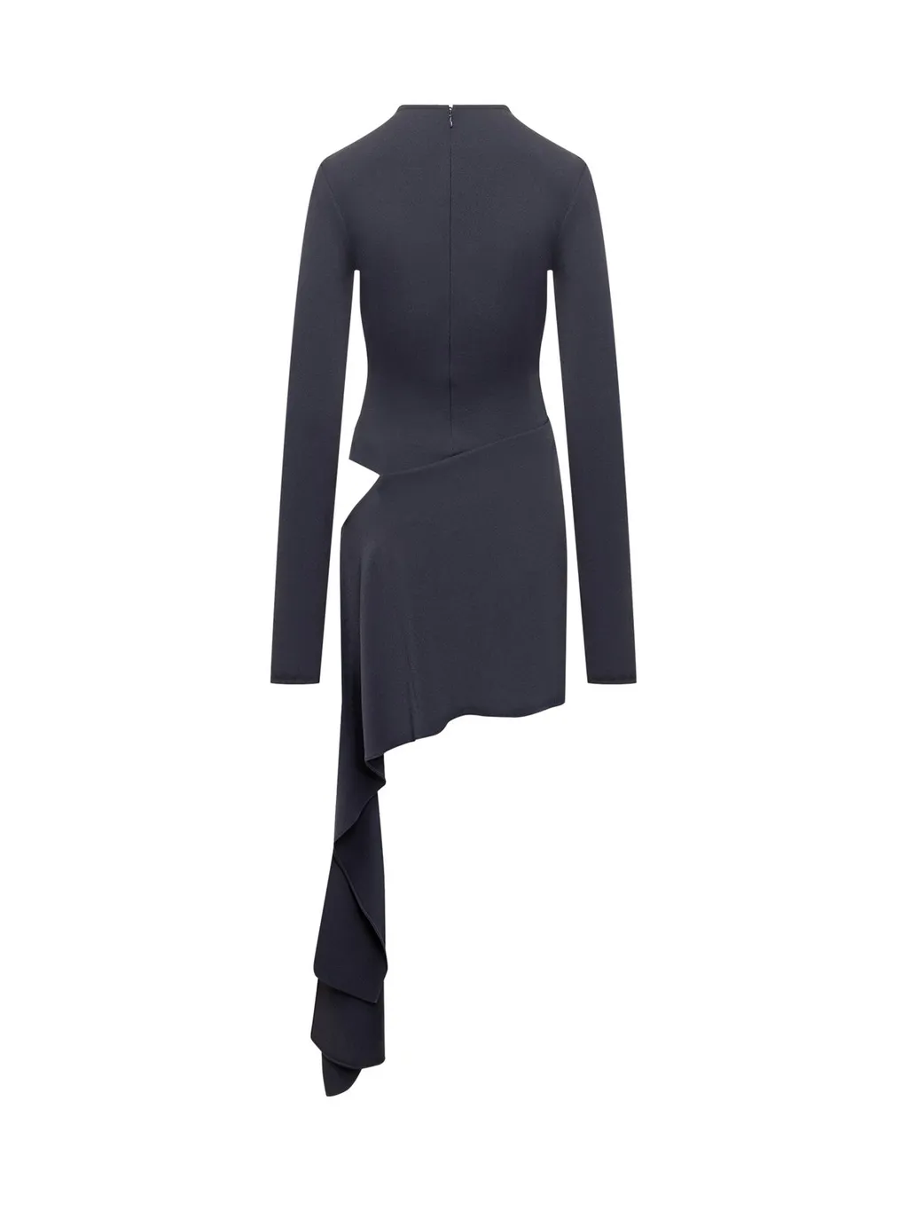 Asymmetric Draped Dress