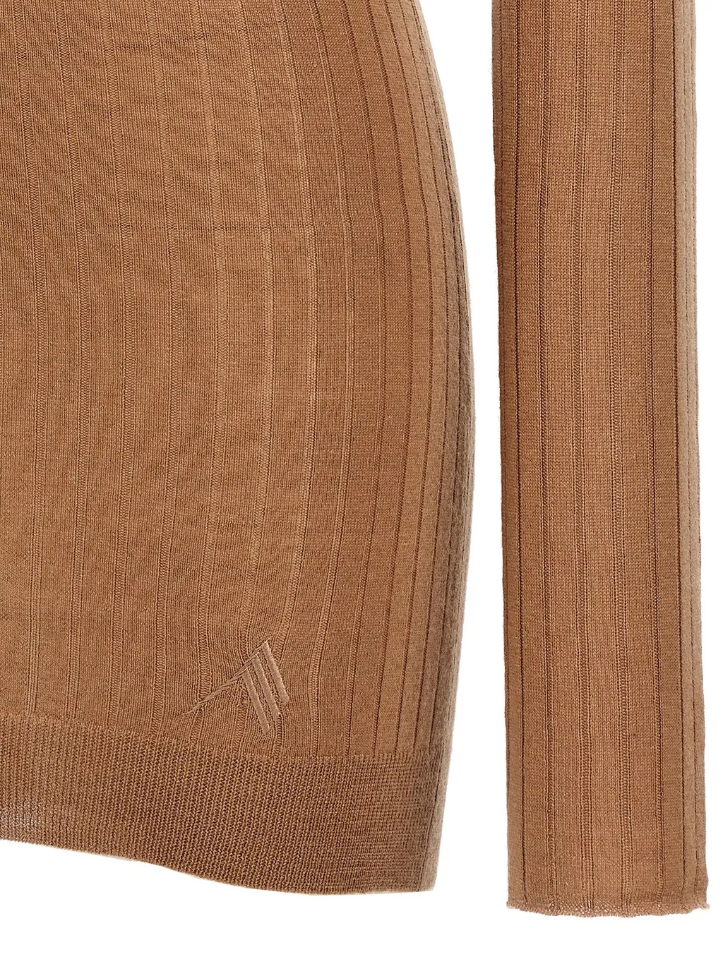 Ribbed Knit Mini Dress
