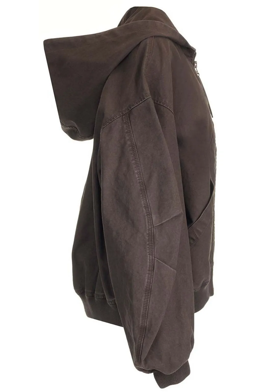 Bomber Jacket With Hood