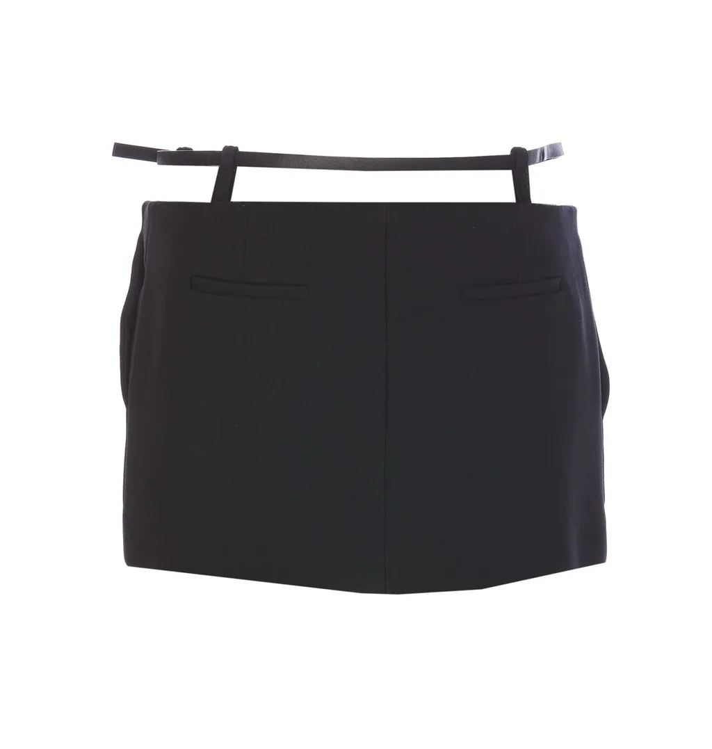 Mini Skirt With Straps