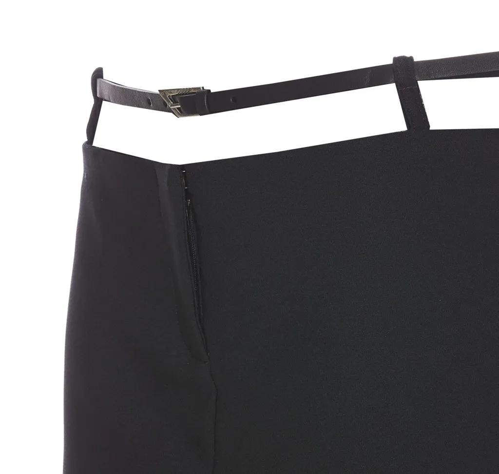 Mini Skirt With Straps
