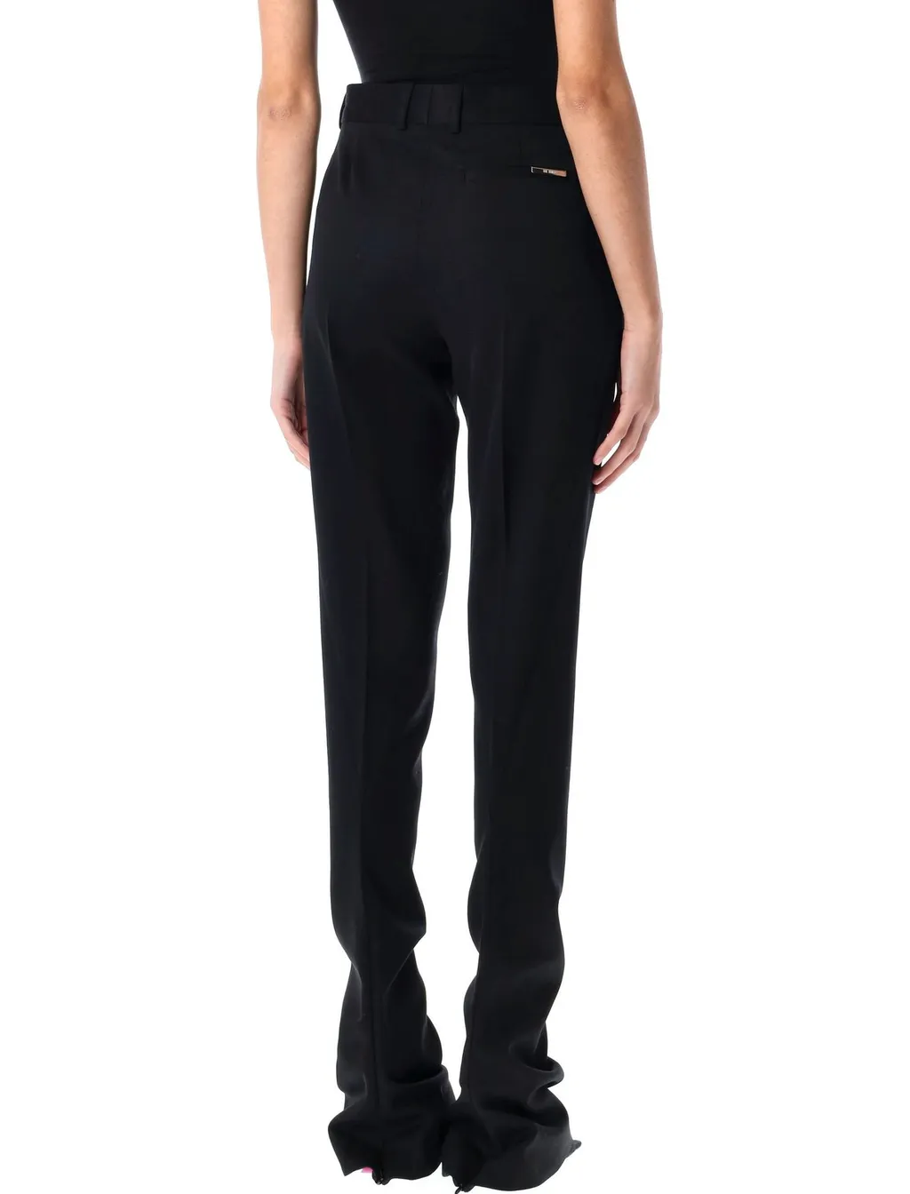 High-Waisted Tailored Trousers