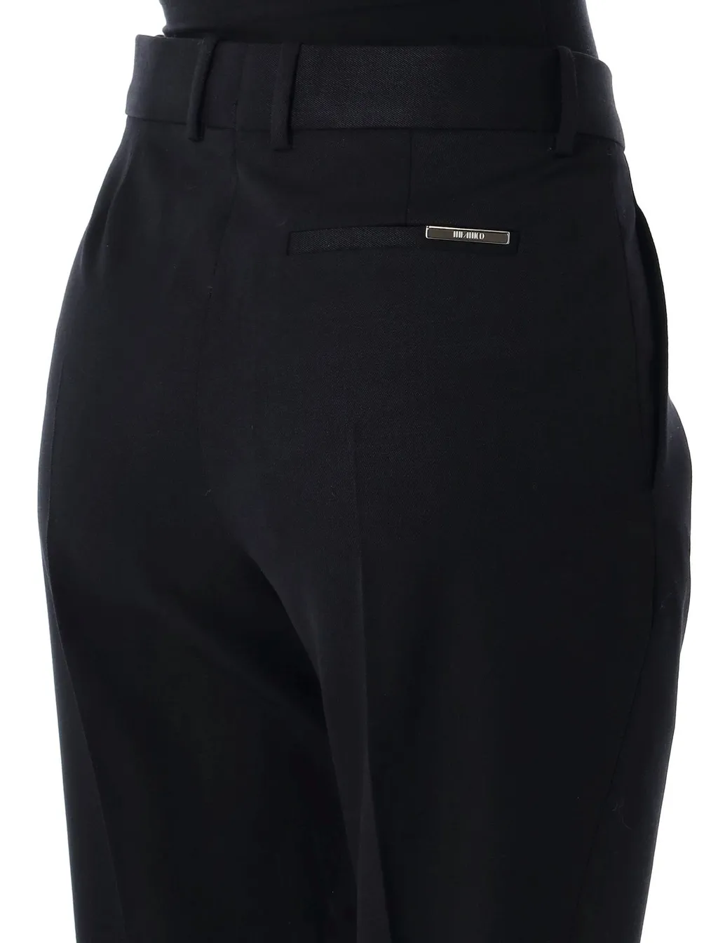High-Waisted Tailored Trousers