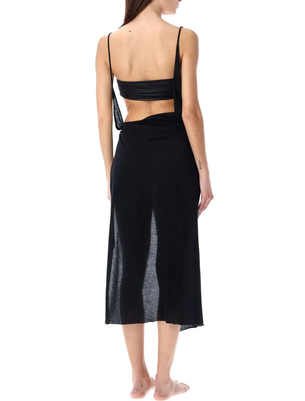 Asymmetric Slip Dress