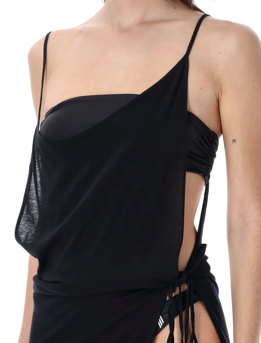 Asymmetric Slip Dress