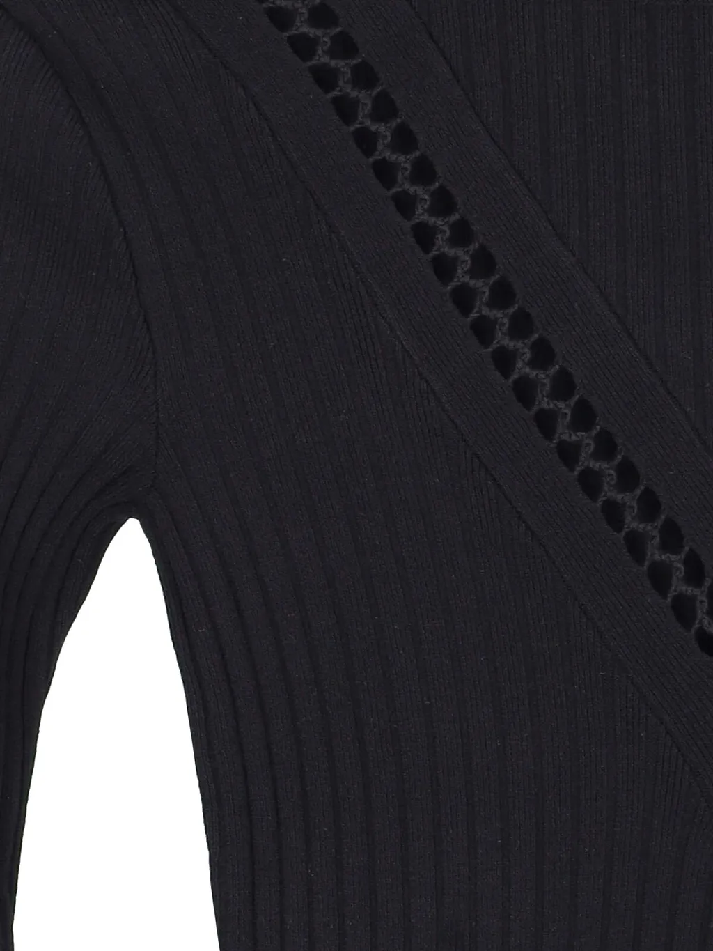 Asymmetric Cutout Knit Dress