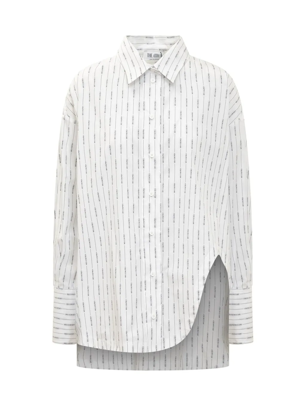 Oversized Striped Shirt