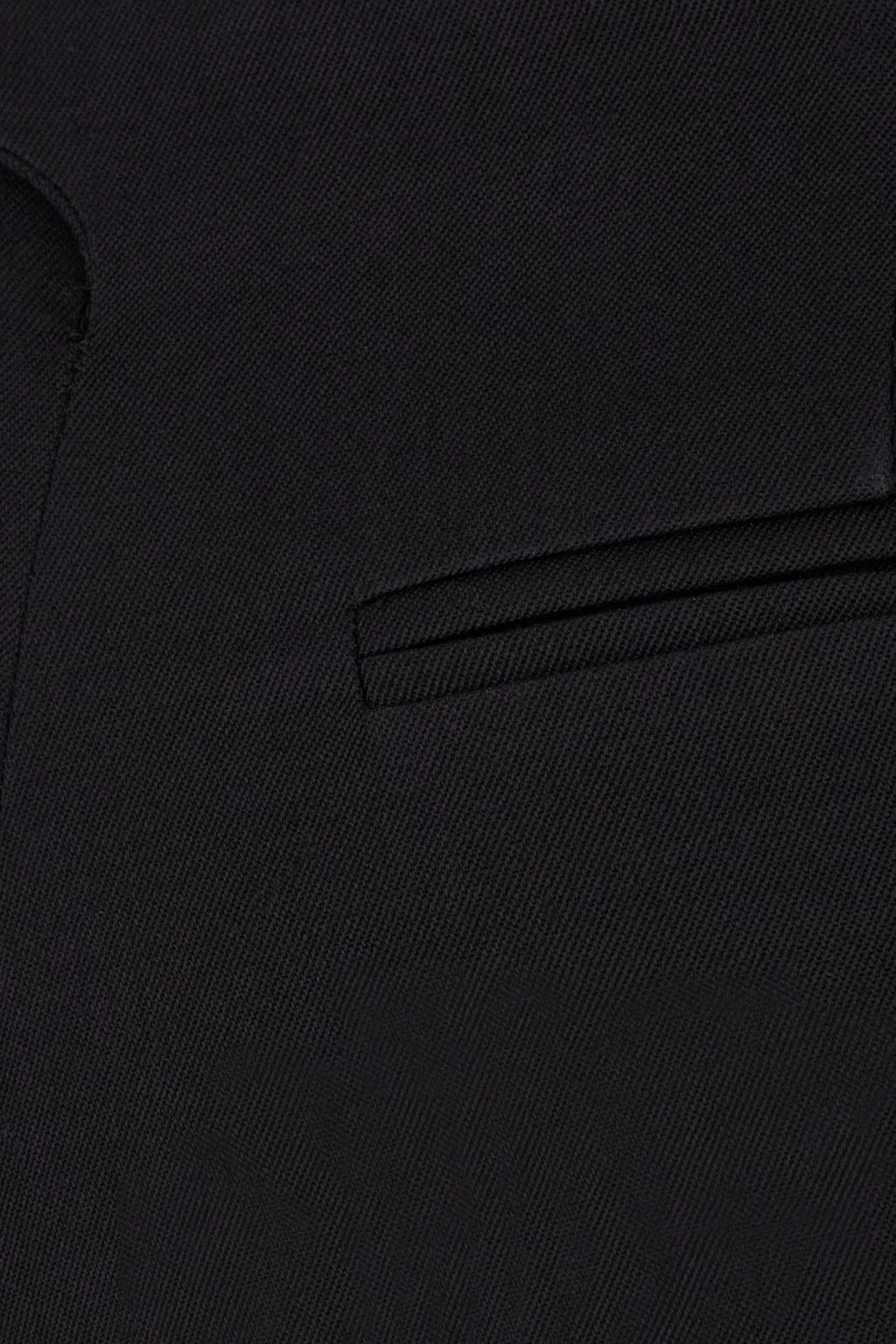 High-Waisted Trousers With Cut-Out Detail