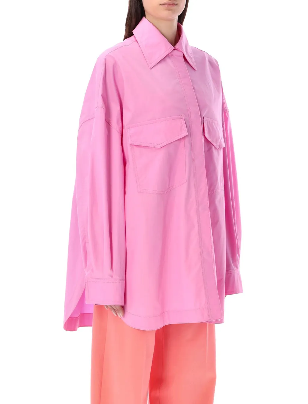 Oversized Poplin Shirt