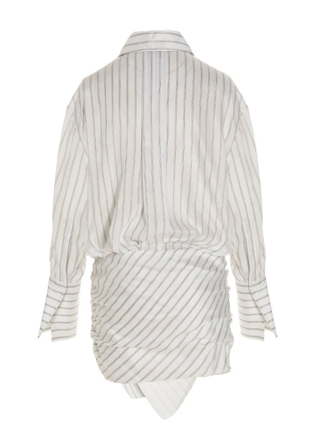 Striped Shirt Dress