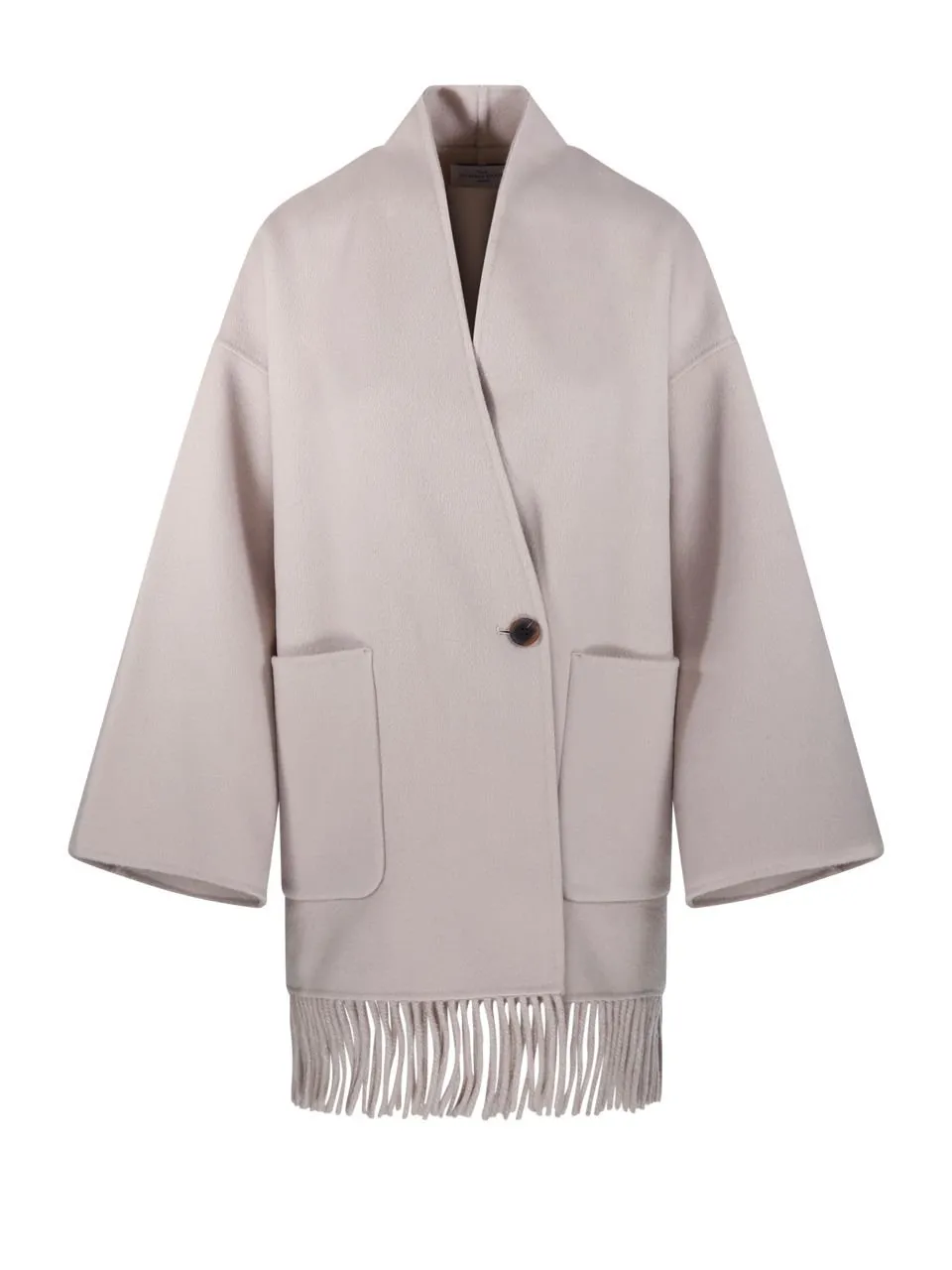 Kimono Coat With Fringe