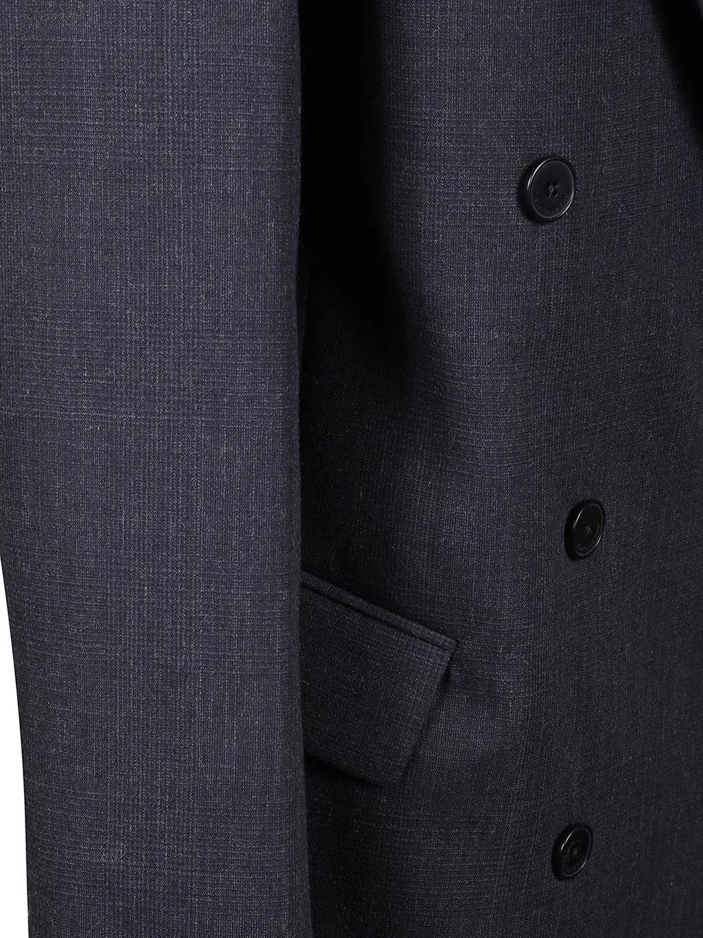 Double-Breasted Wool Coat