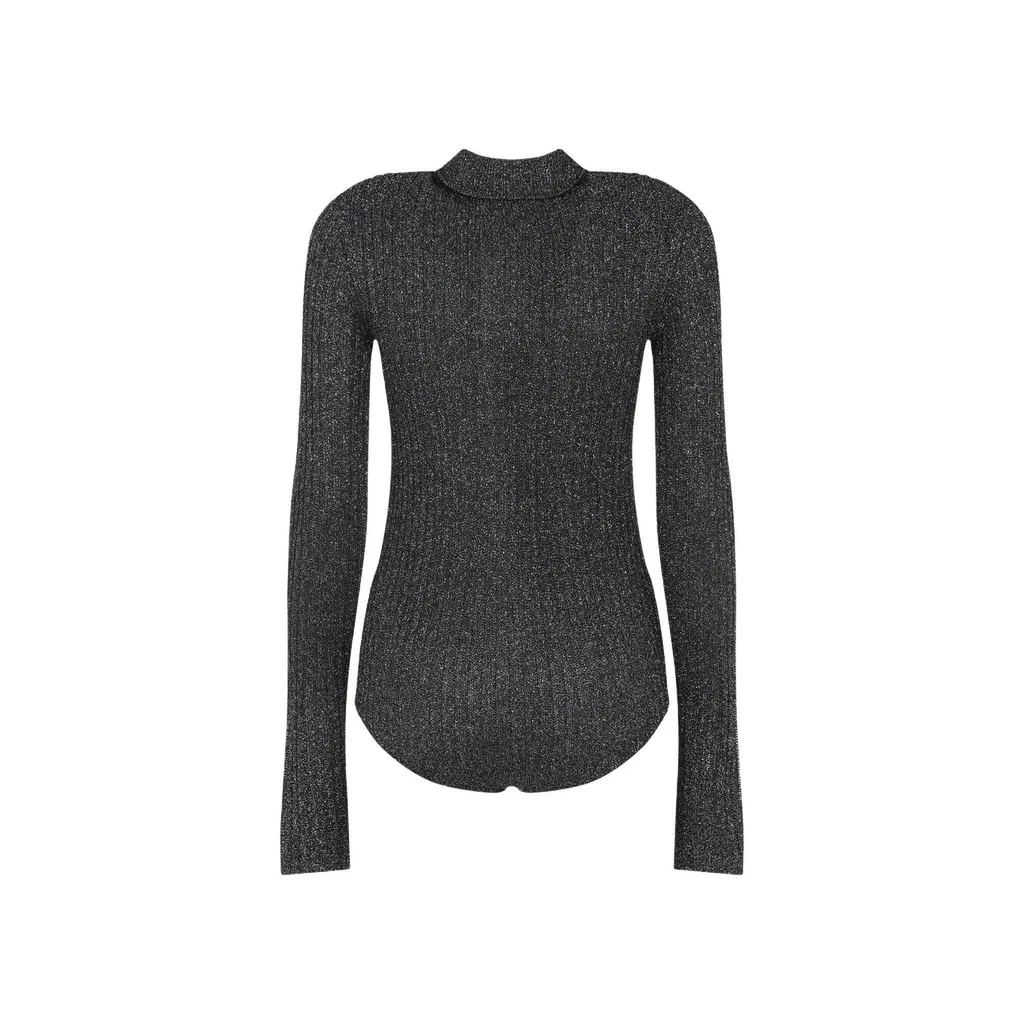 Ribbed Knit Bodysuit