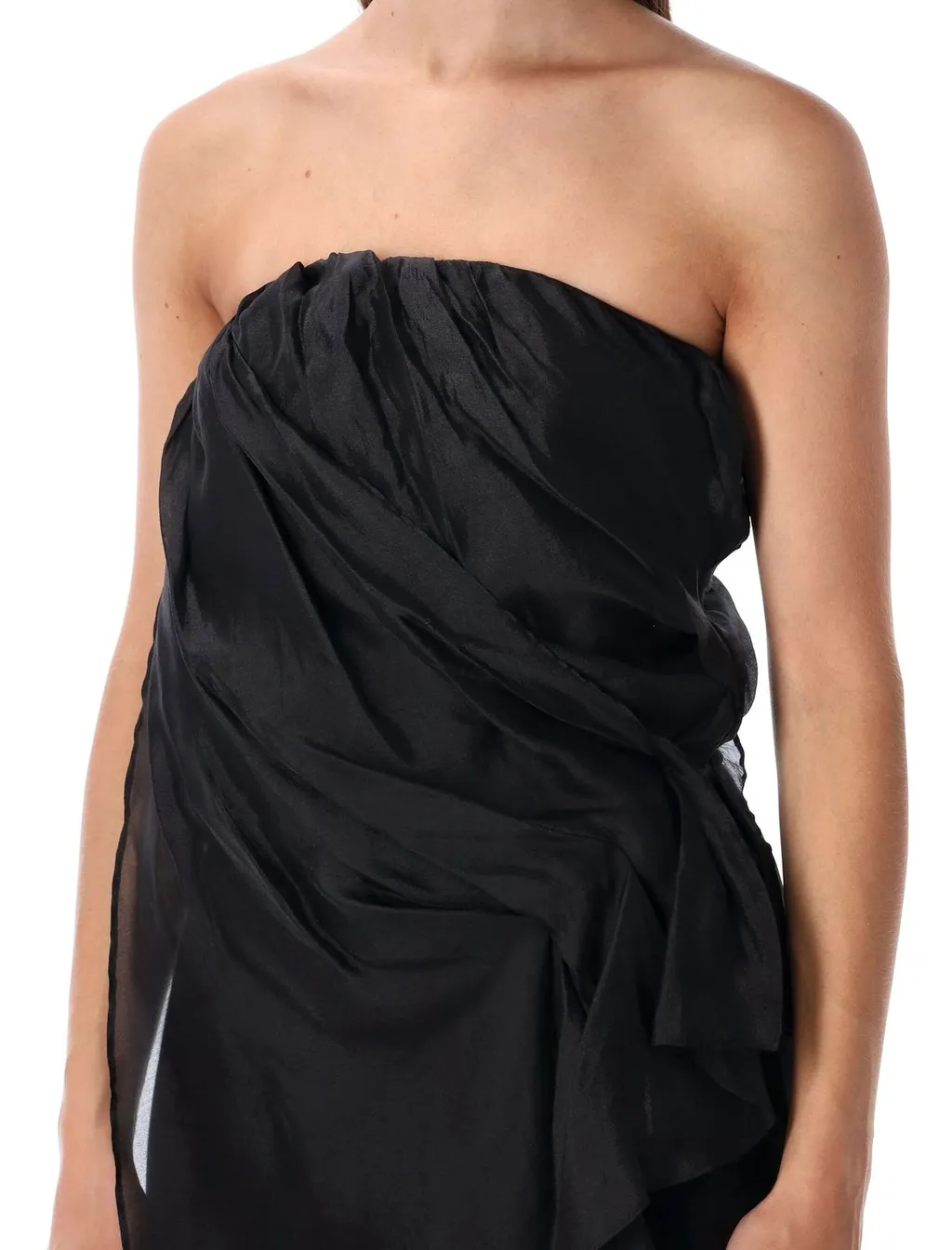 Strapless Draped Top