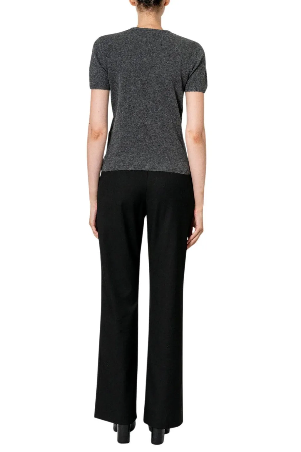 Short Sleeve Knit Top