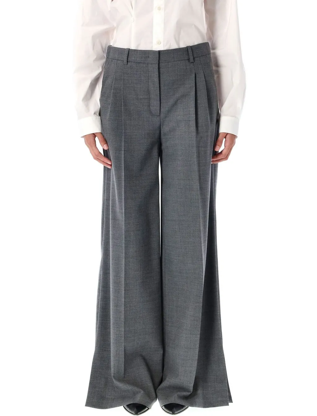Wide-Leg Trousers