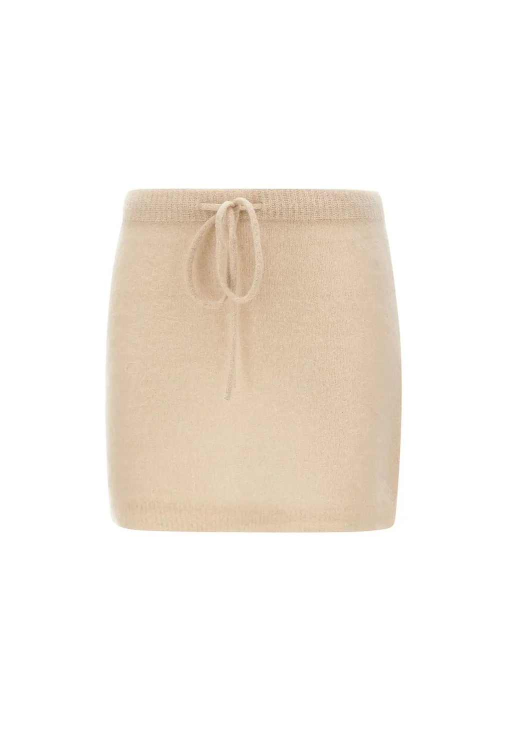 Ribbed Knit Mini Skirt