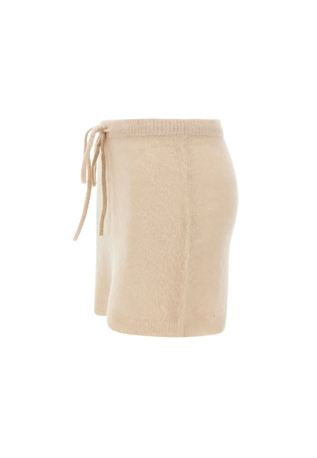 Ribbed Knit Mini Skirt
