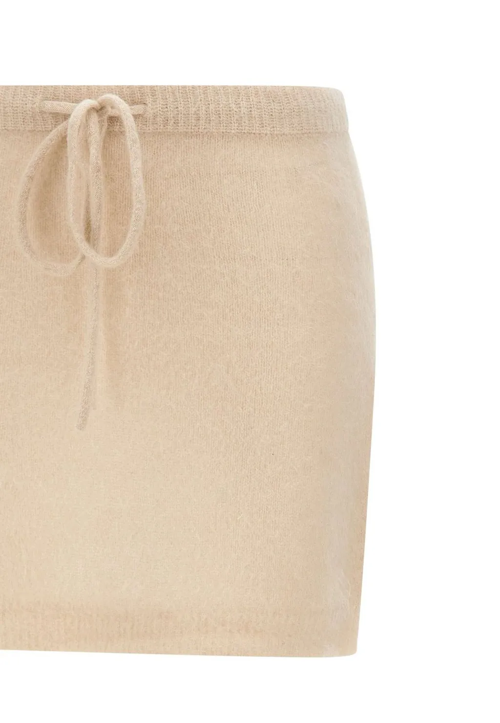 Ribbed Knit Mini Skirt