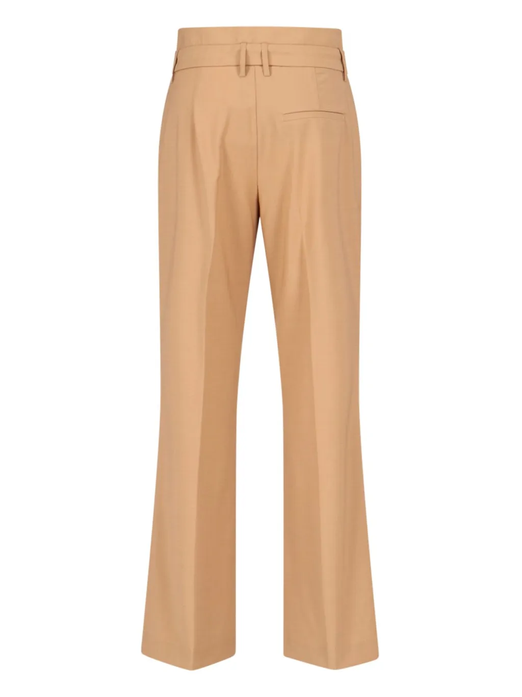 High-Waisted Pleated Trousers