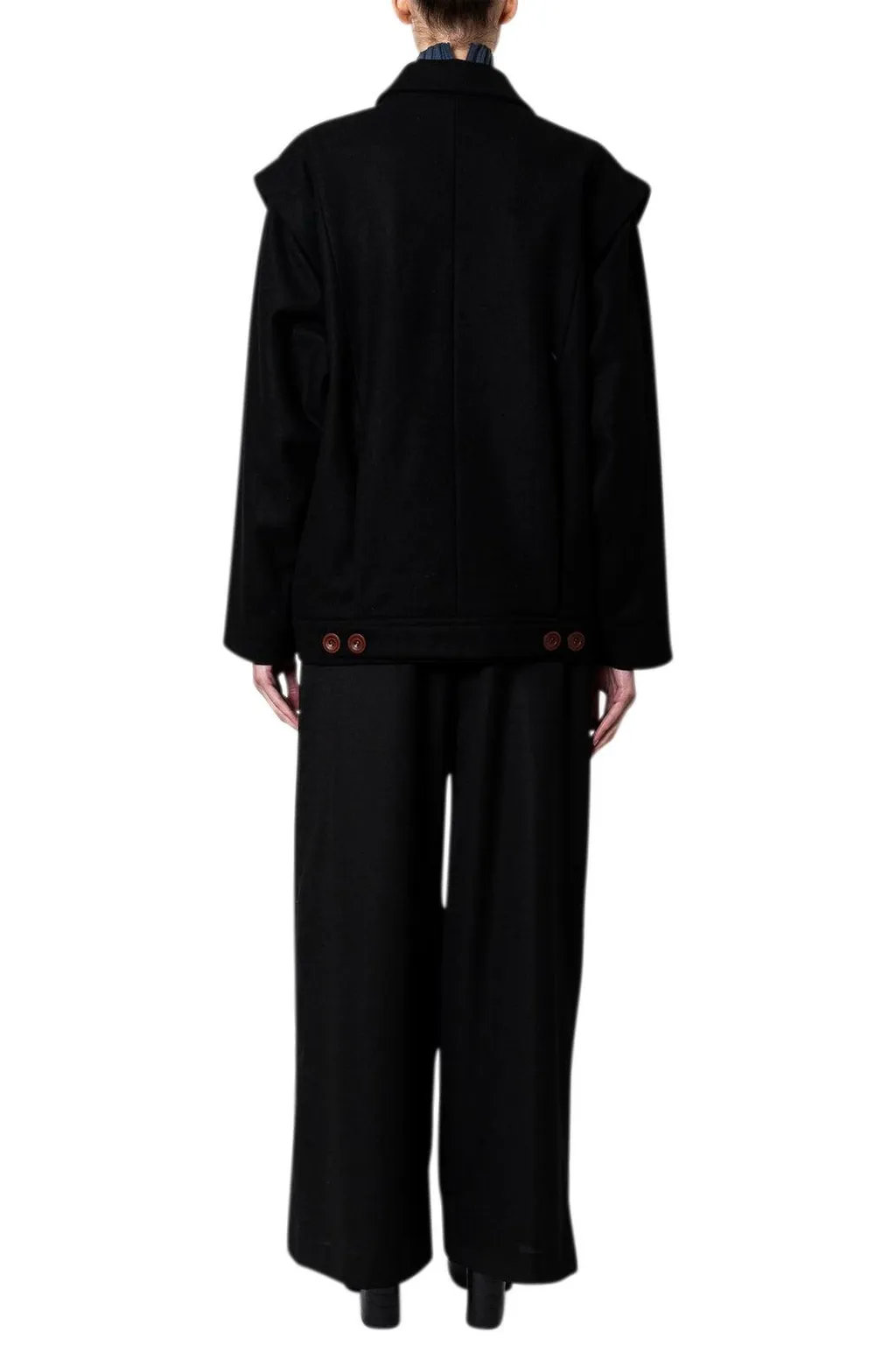 Double-Breasted Wool Jacket