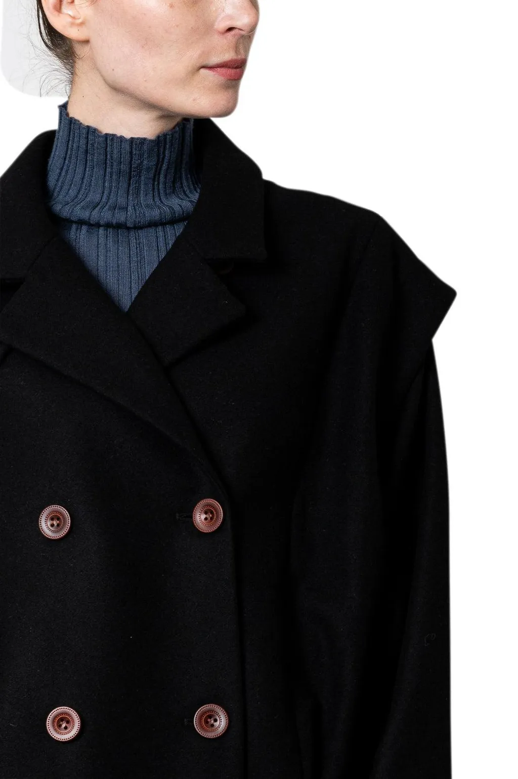 Double-Breasted Wool Jacket