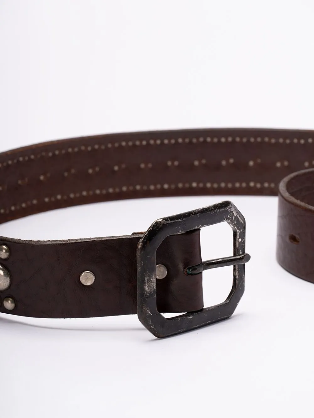 Studded Leather Belt
