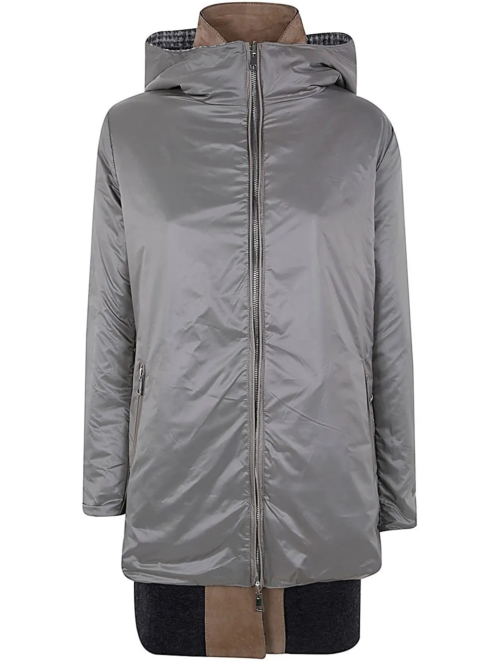 Reversible Hooded Coat
