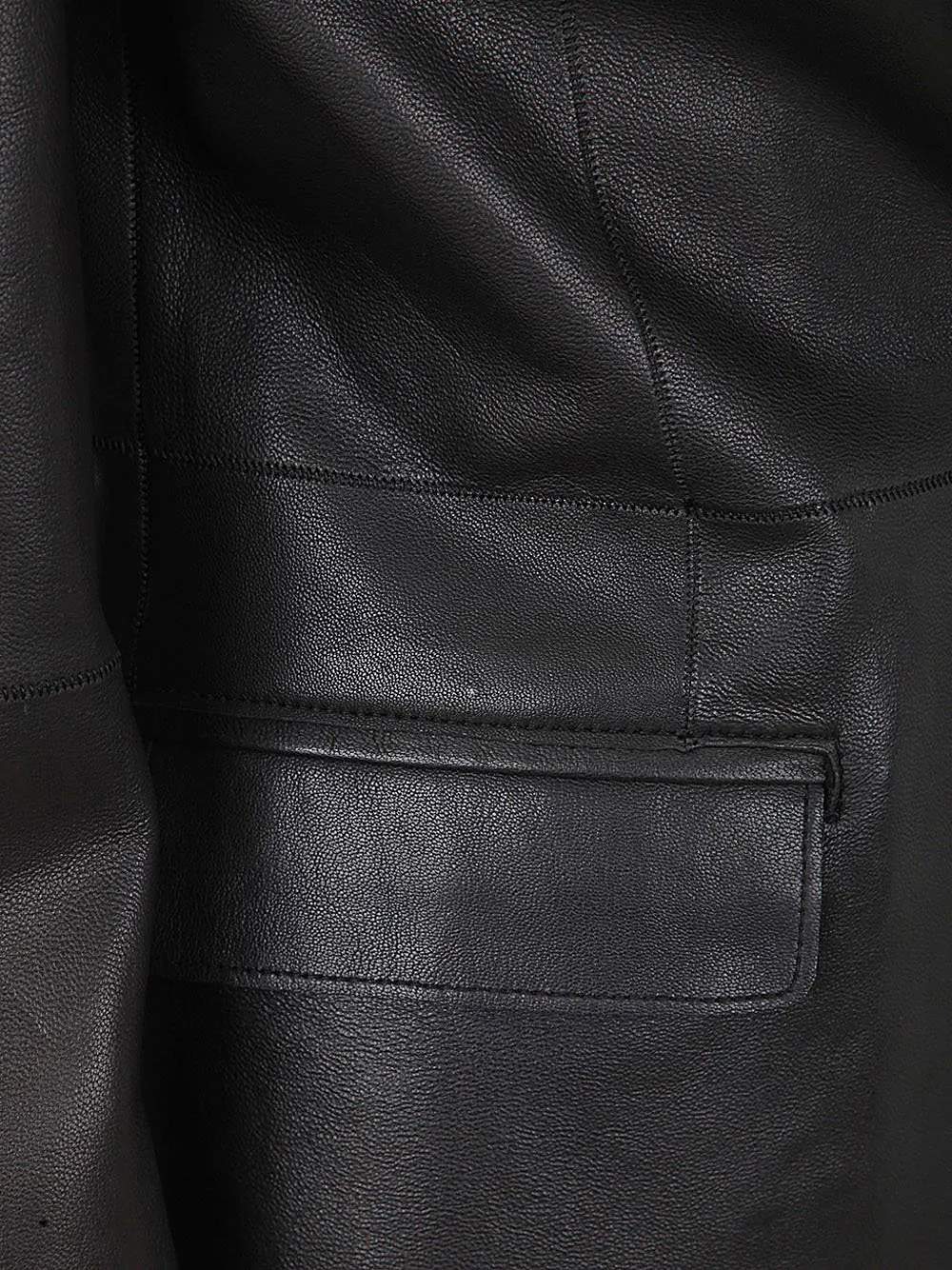 Leather Blazer