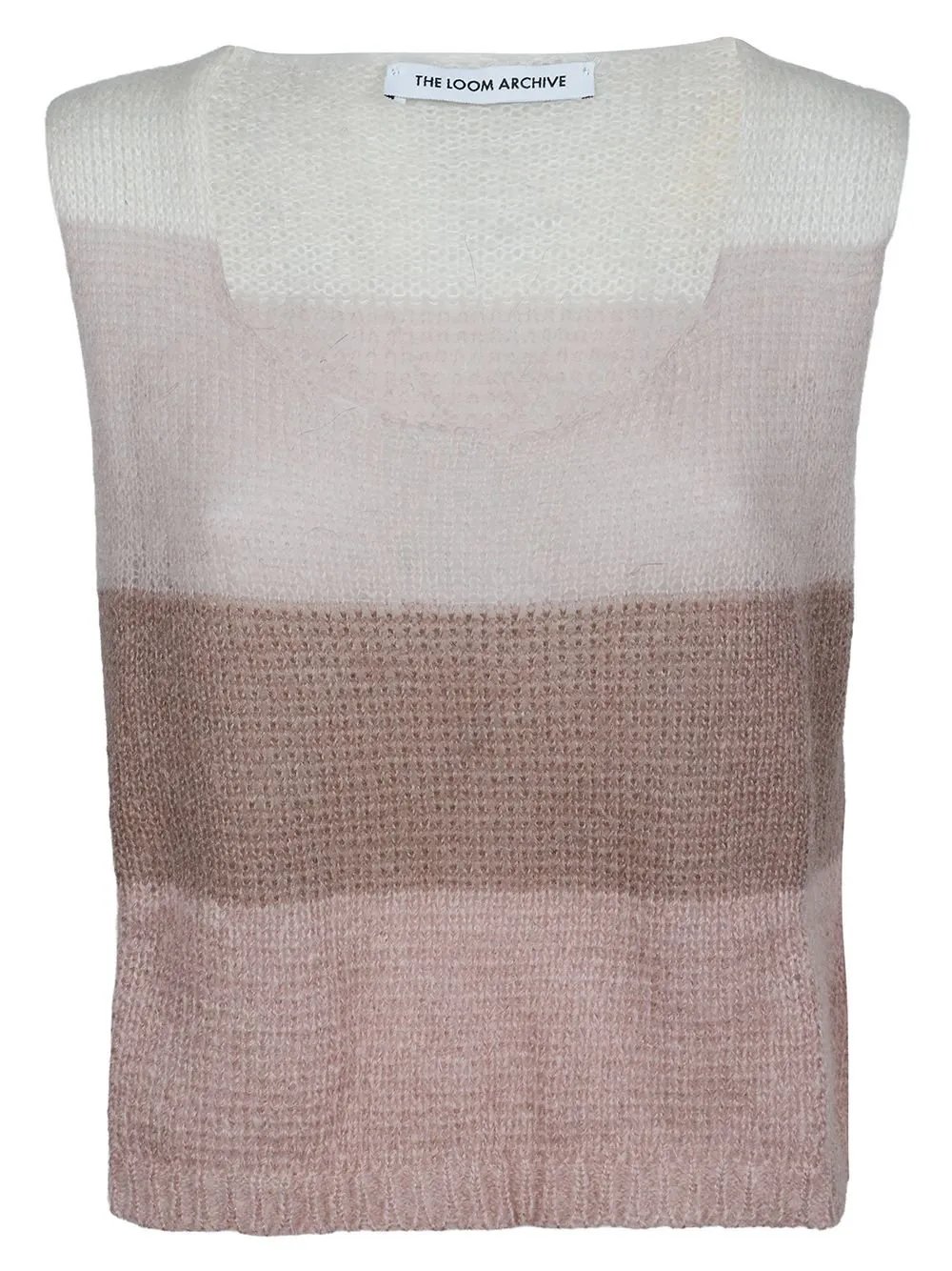 Striped Knit Vest
