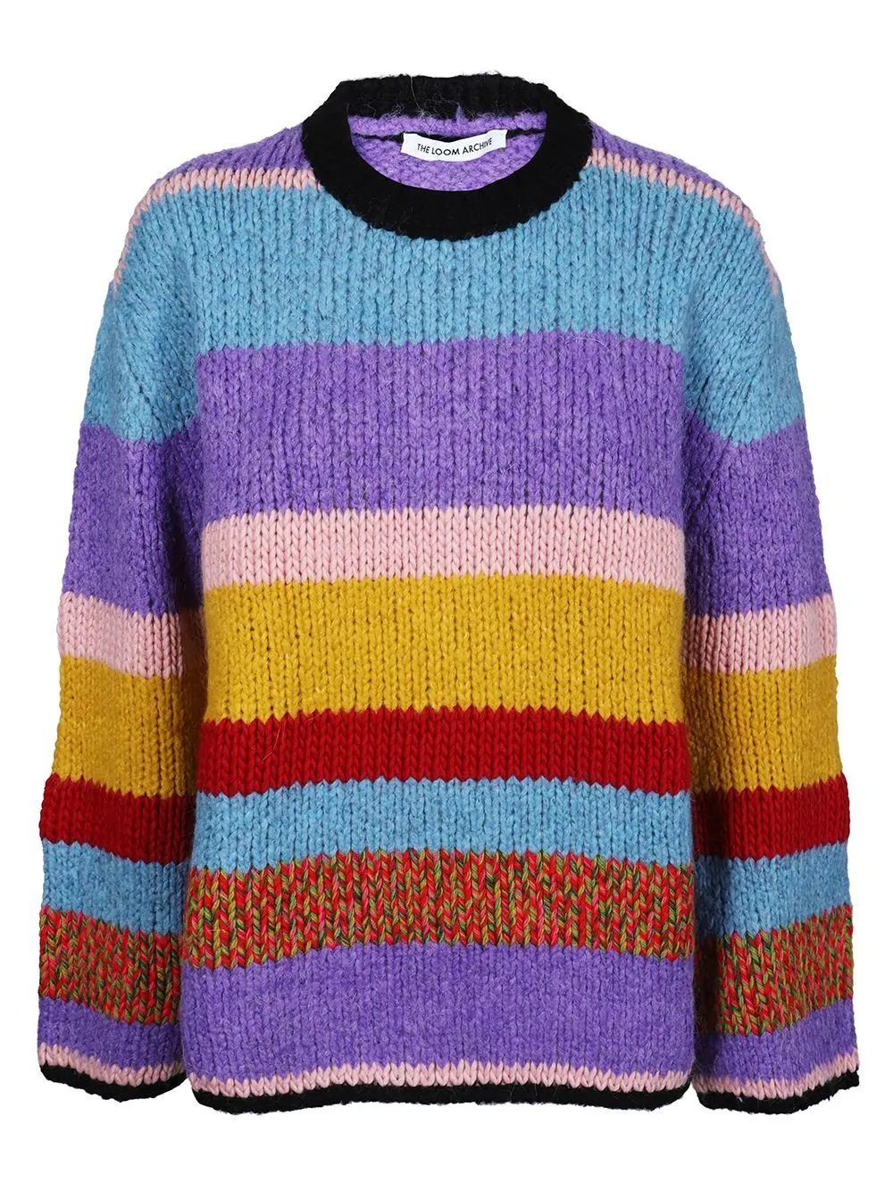 Striped Knit Sweater