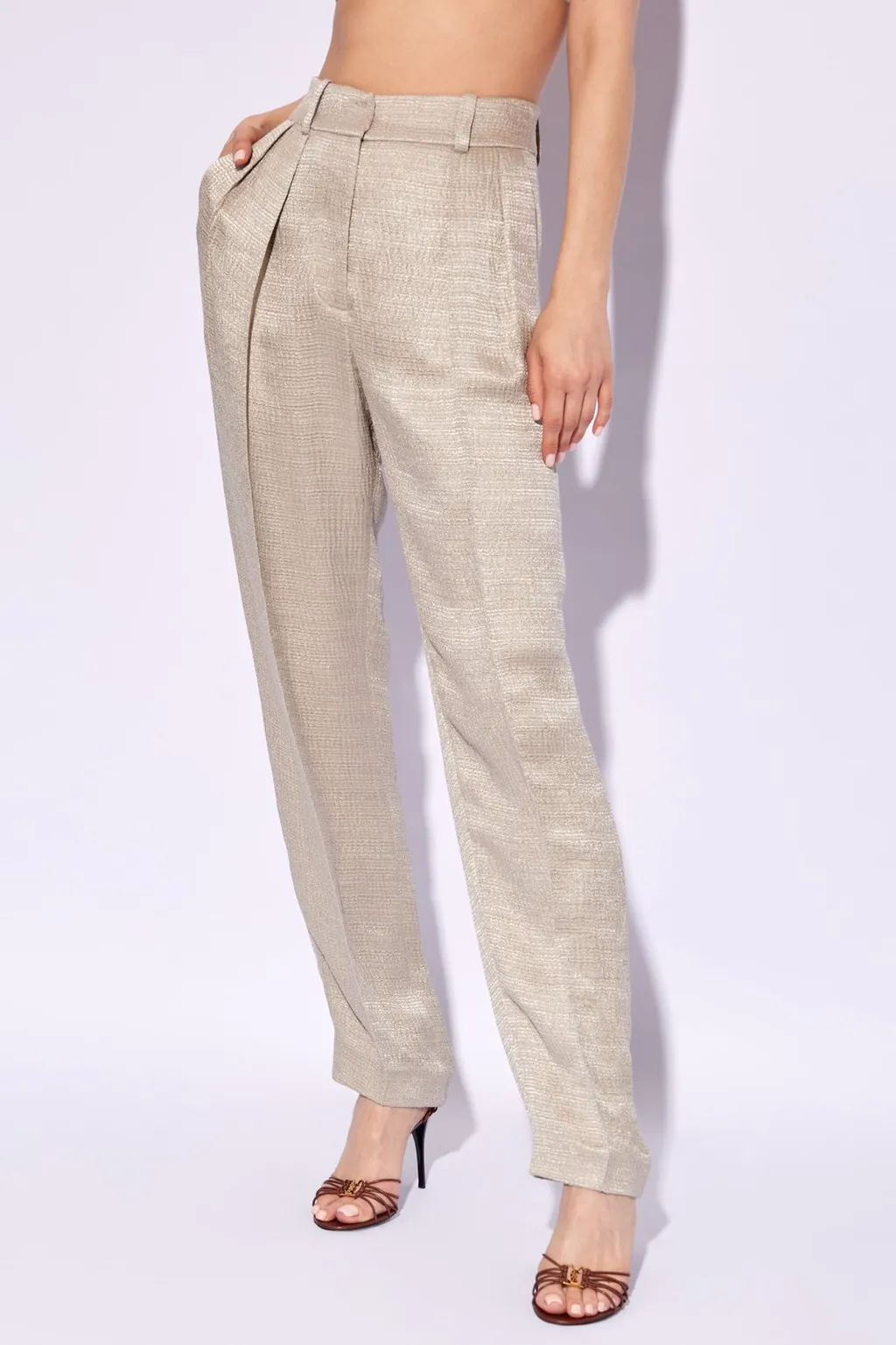 Pleated Trousers