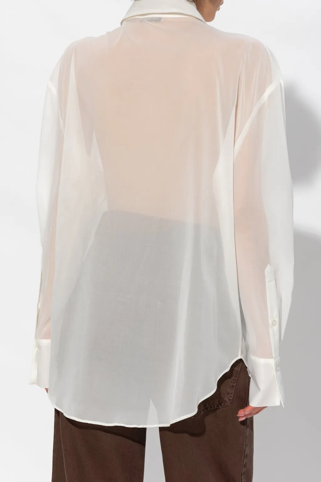 Shirt With Lace Detail