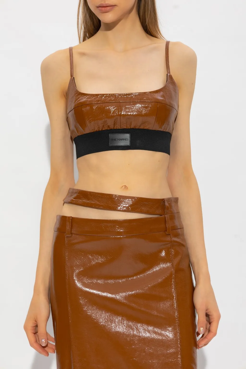 Patent Leather Crop Top