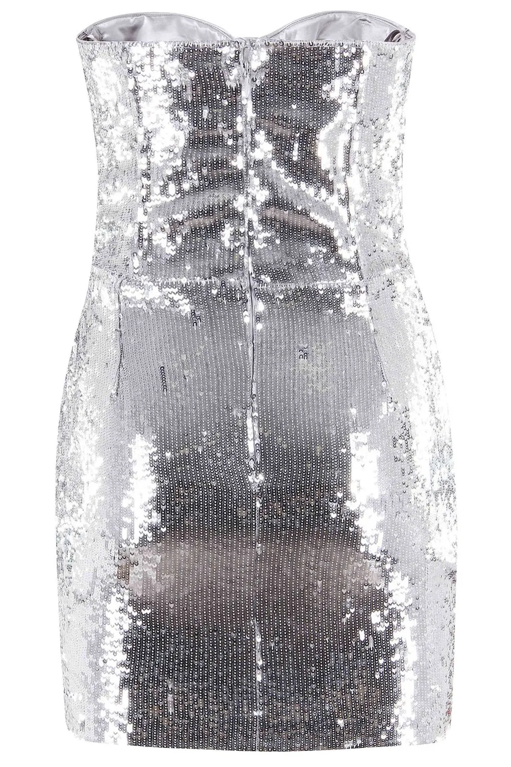 Strapless Sequin Mini Dress