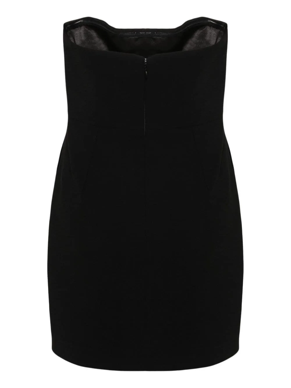 Strapless Mini Dress With Bow Detail