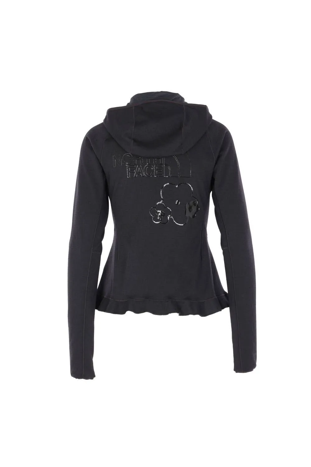 Ruffled Hem Hoodie