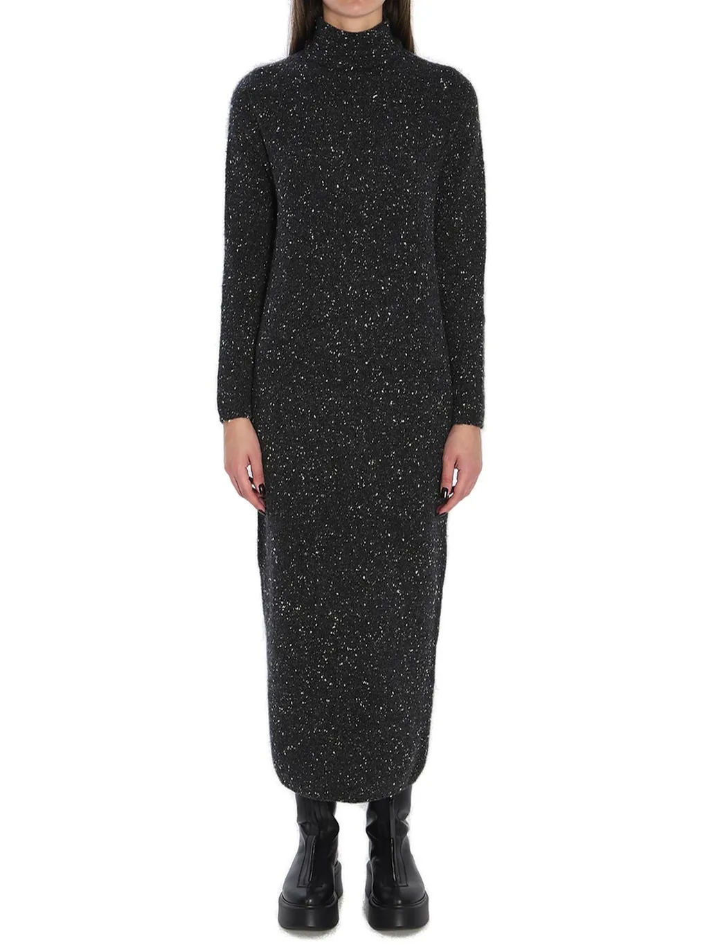 Turtleneck Sweater Dress