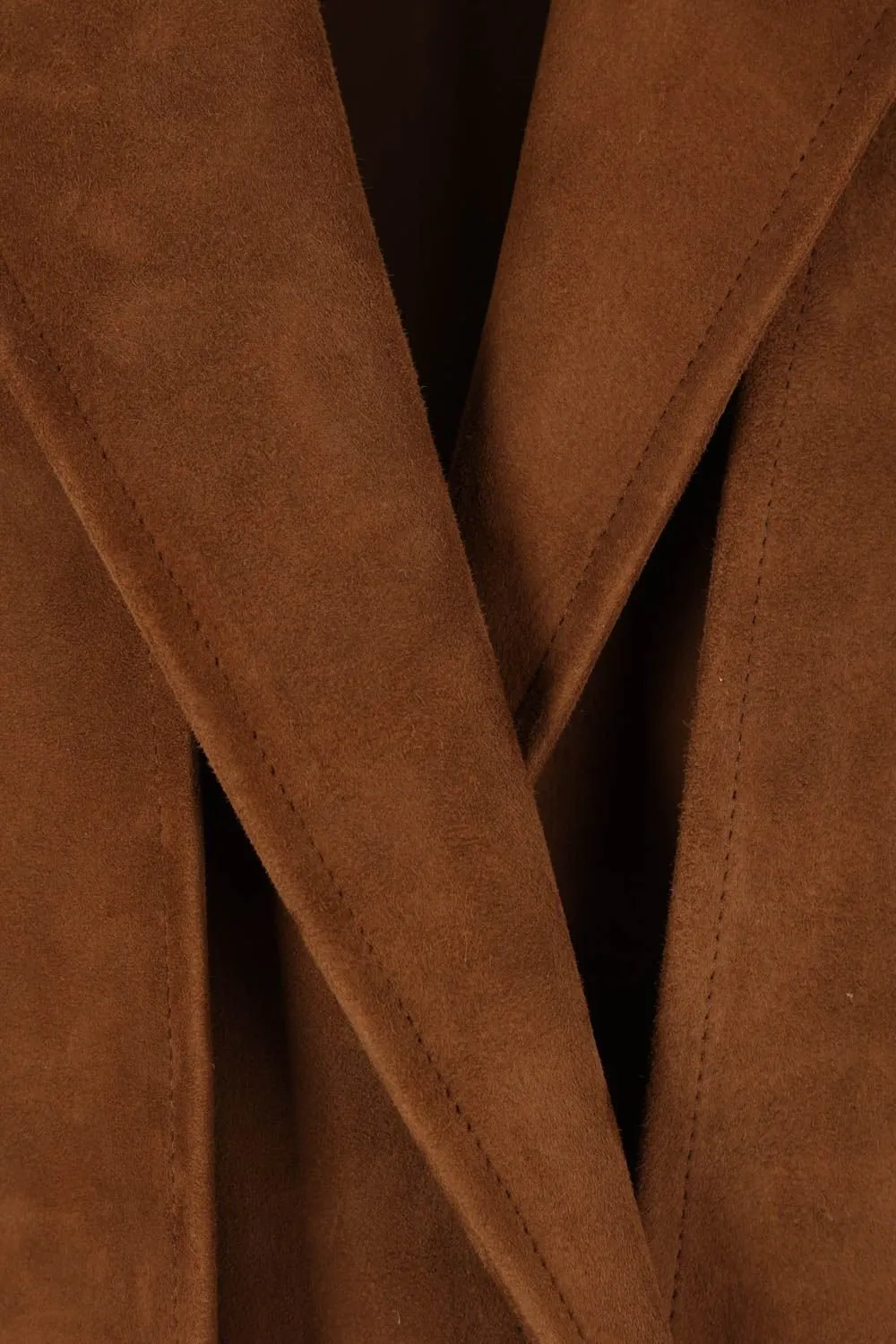 Long Suede Coat