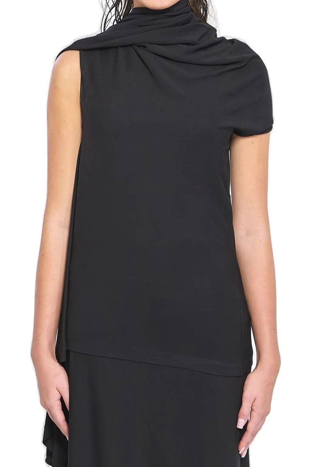 Asymmetric Draped Top