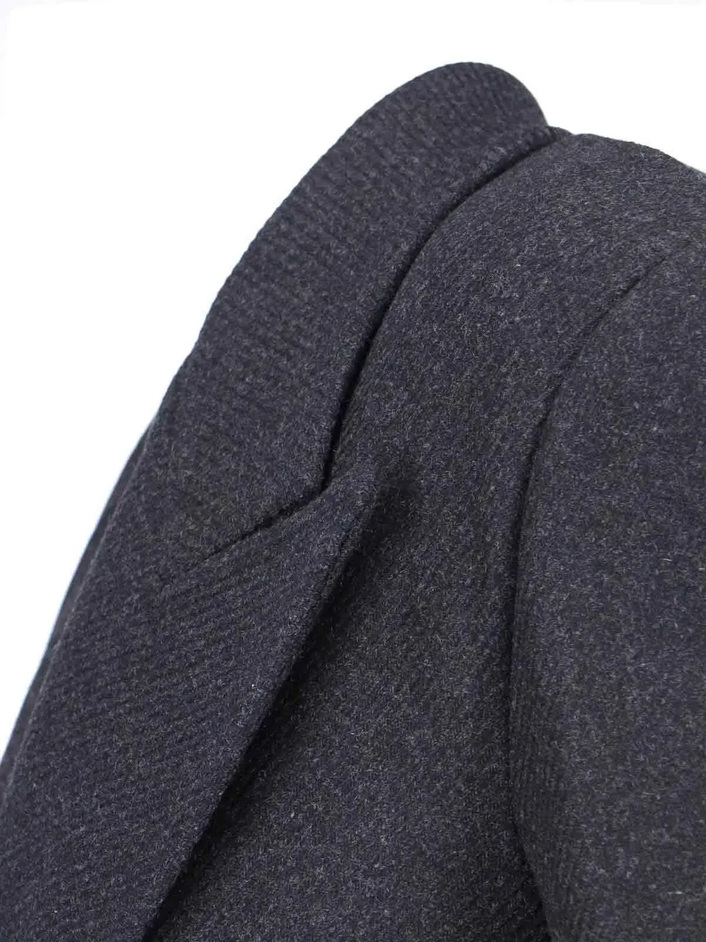 Double-Breasted Wool Coat
