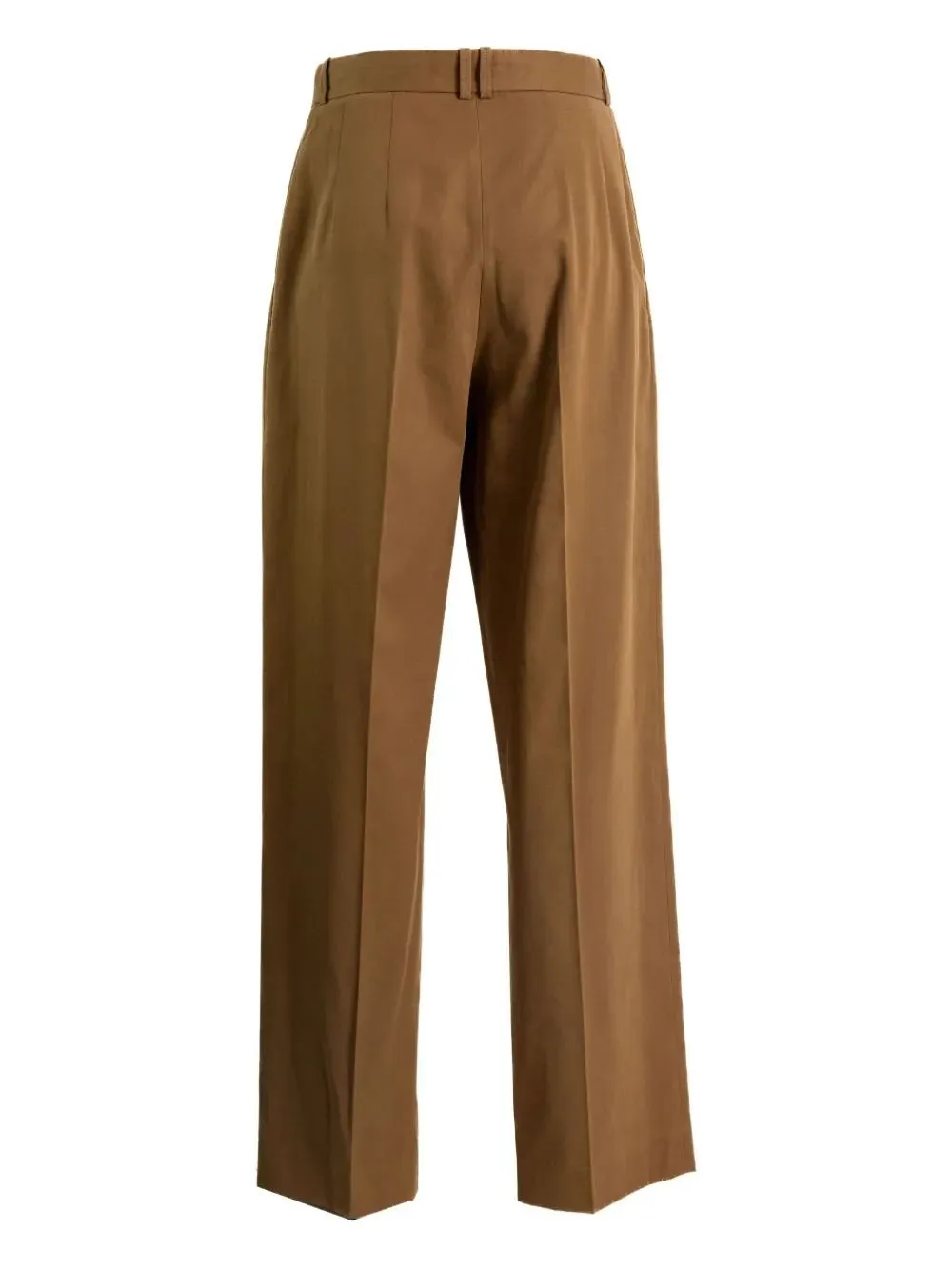 Pleated Wide-Leg Trousers
