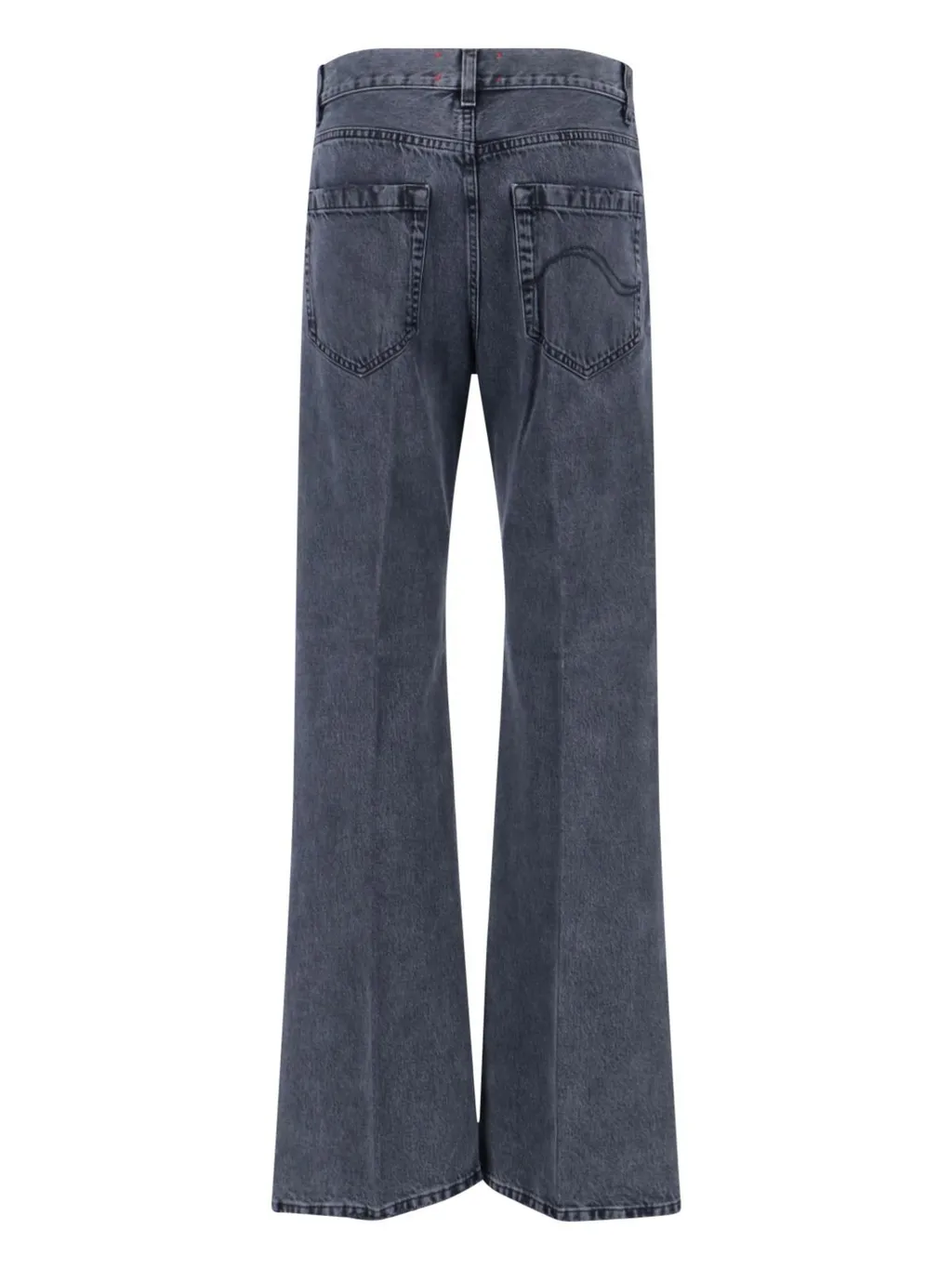 High-Waisted Flared Jeans