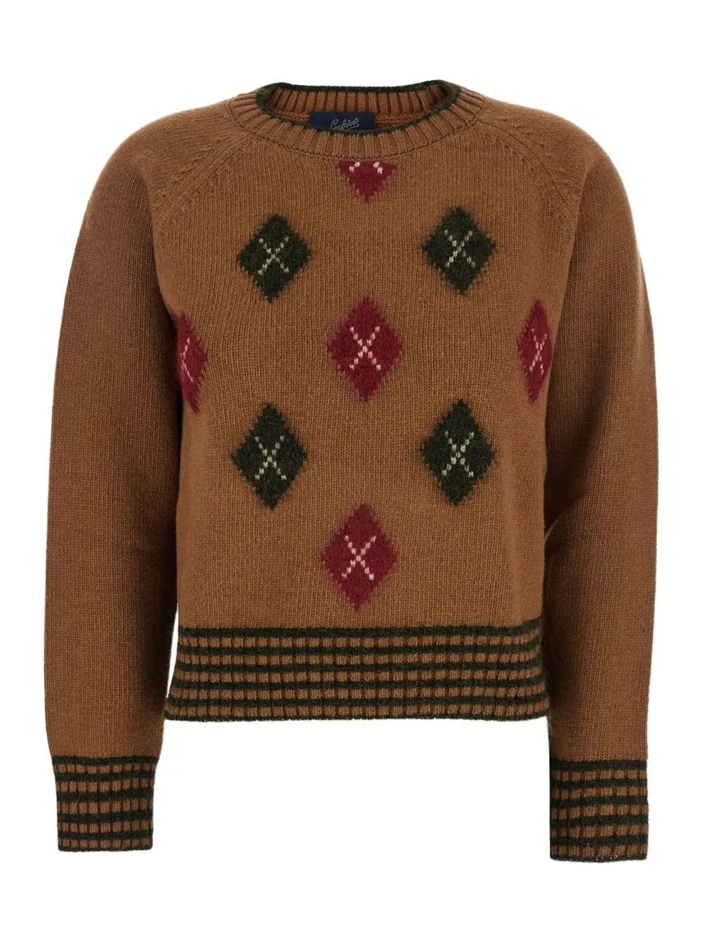 Argyle Knit Sweater