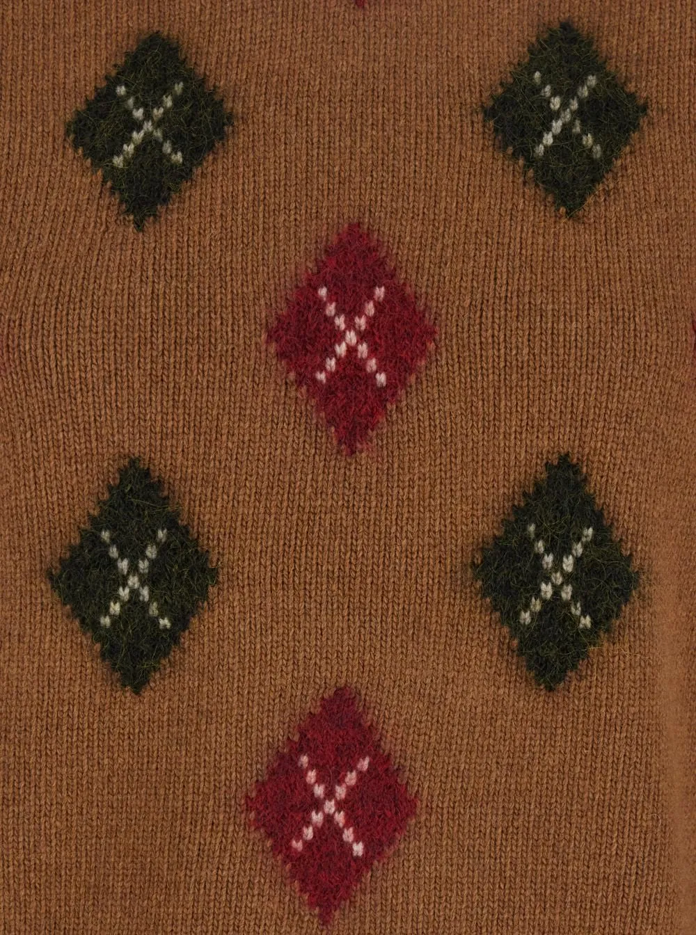 Argyle Knit Sweater