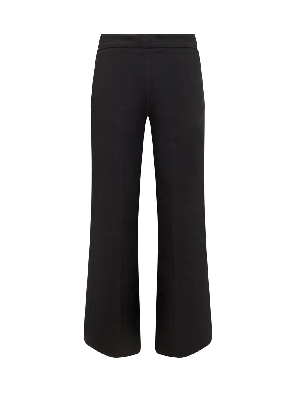 Wide-Leg Trousers With Belt