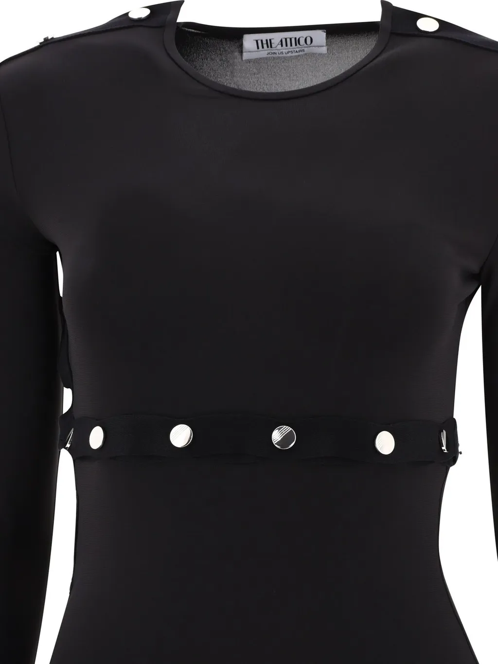 Asymmetric Dress With Studs