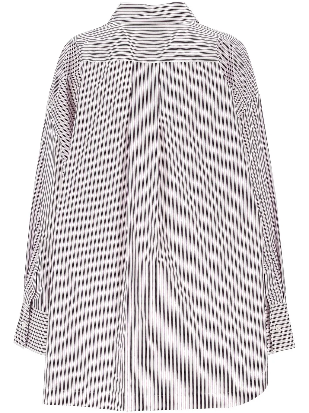 Striped Cotton Poplin Shirt