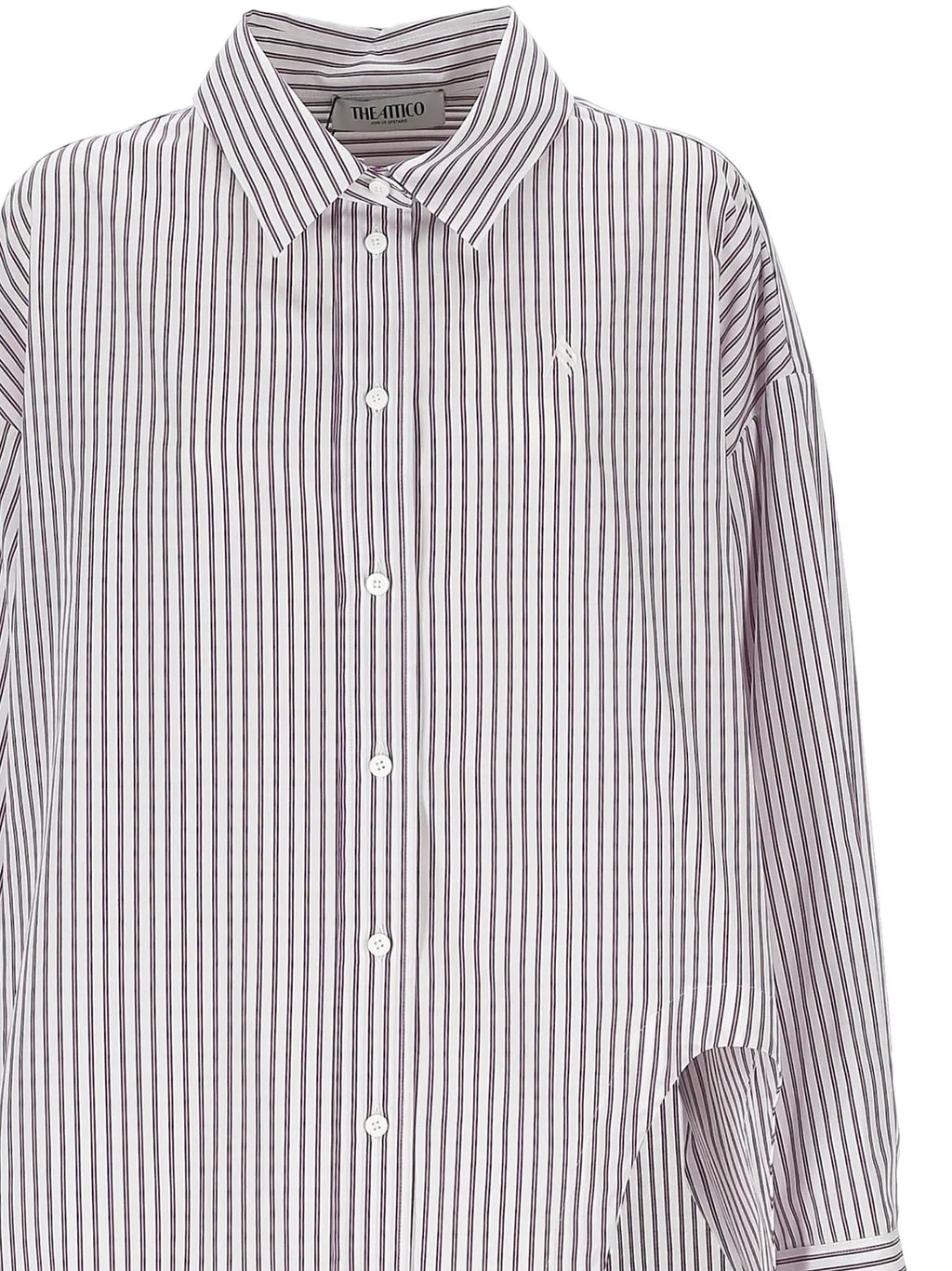 Striped Cotton Poplin Shirt